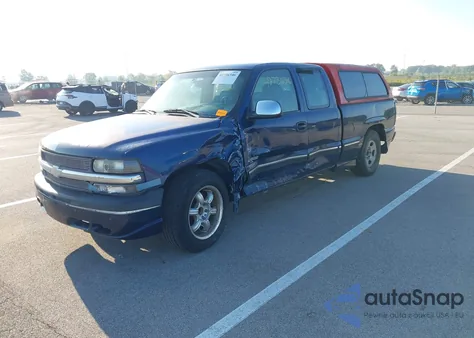 2001 Chevrolet Silverado 1500 Ls from USA, damaged, VIN 2GCEC19T511301689